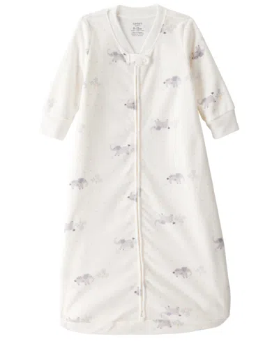 Carter's Baby Girls' And Baby Boys' Koala Fleece Loose-fit Wearable Blanket In Neutral