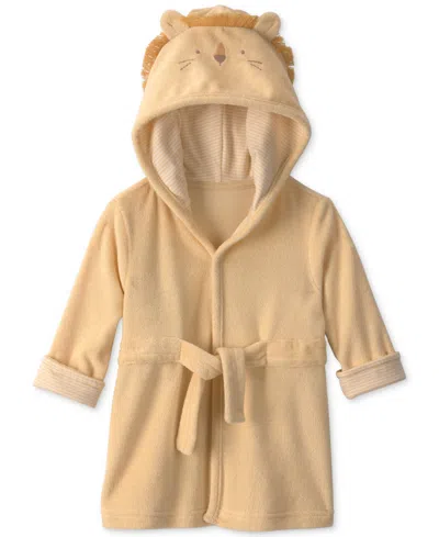 Carter's Baby Girls' And Boys' Lion Terry Bath Robes In Brown