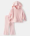 Carter's Toddler Girls 2-pc. Ballerina Hoodie & Pants Set In Pink
