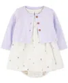 Carter's Baby Girls Fitted 2-pc. Dress Set