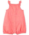 Carter's Baby Girls Cotton Snap-up Romper
