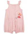 Carter's Baby Girls Cotton Snap-up Romper