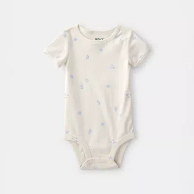 Carter's Baby Girls Dress Set In White
