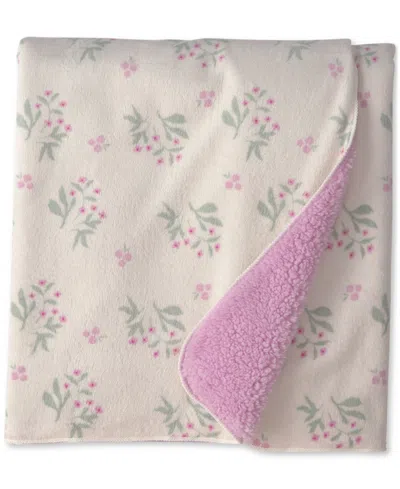 Carter's Baby Girls' Flowers Plush Blanket In Multi