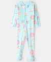 Carter's Baby Girls Long Sleeve Pajamas In Blue