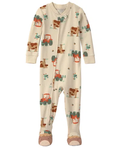 Carter's Baby Girls' Long-sleeve Sleep & Play In Neutral
