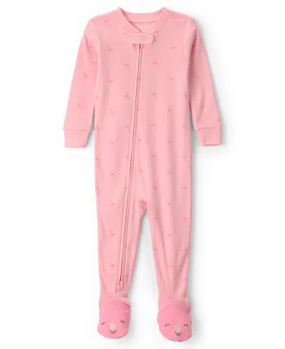 Carter's Baby Girls' Long-sleeve Sleep & Play In Pink