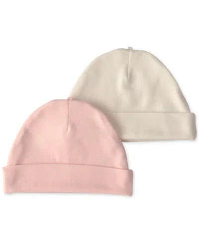 Carter's Baby Girls' Newborn Caps, 2-pack In Multi
