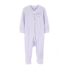 Carter's Baby Girls Sleep And Play In Purple