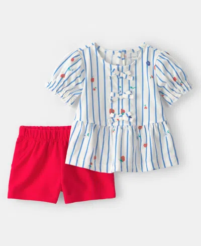 Carter's Babies' Toddler Girls 2-pc. Short Set In Multi
