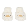Carter's Baby Unisex 1 Pair Baby Booties In White