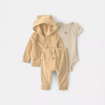 Carter's Baby Unisex 3-pc. Pant Set In Yellow