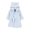 Carter's Baby Unisex Knee Length Long Sleeve Robe In Blue