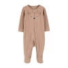 Carter's Baby Unisex Sleep And Play In Brown