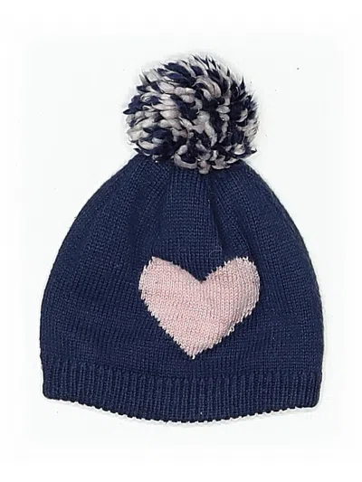 Pre-owned Carter's Kids' Beanie Hat In Blue