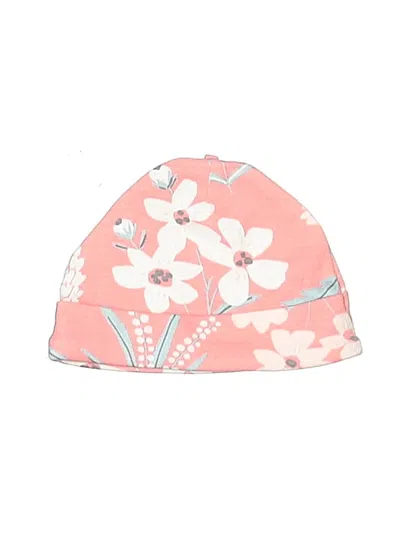 Pre-owned Carter's Babies' Beanie Hat In Pink