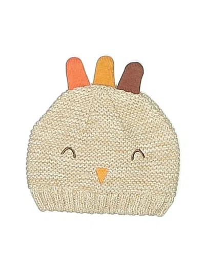 Pre-owned Carter's Babies' Beanie Hat In Tan
