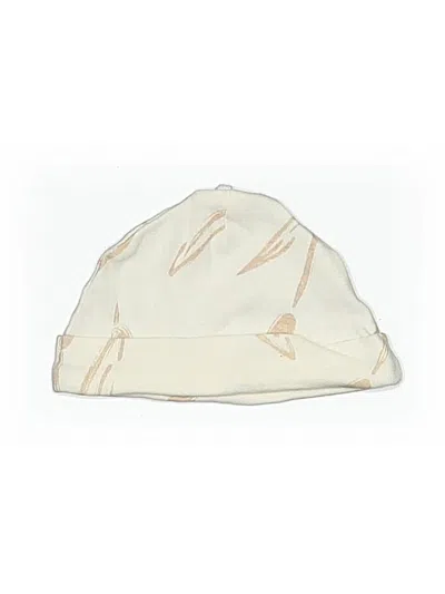 Pre-owned Carter's Babies' Beanie Hat In White