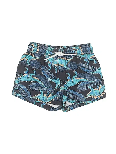 Pre-owned Carter's Kids' Board Shorts In Blue