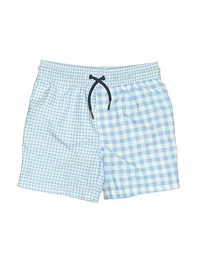Pre-owned Carter's Kids' Board Shorts In Blue