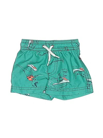 Pre-owned Carter's Babies' Board Shorts In Blue