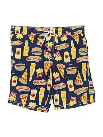Pre-owned Carter's Kids' Board Shorts In Blue