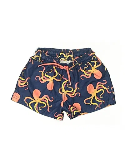 Pre-owned Carter's Kids' Board Shorts In Blue