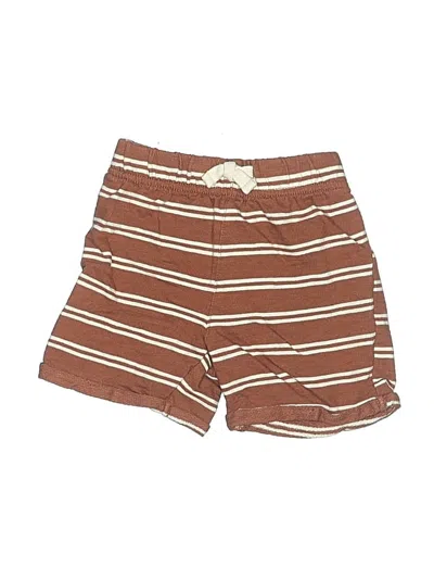 Pre-owned Carter's Kids' Board Shorts In Brown