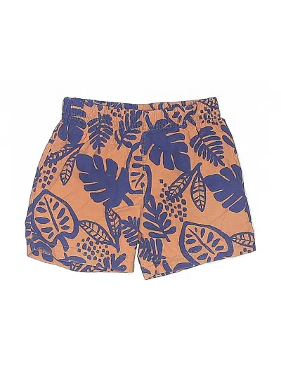 Pre-owned Carter's Babies' Board Shorts In Orange