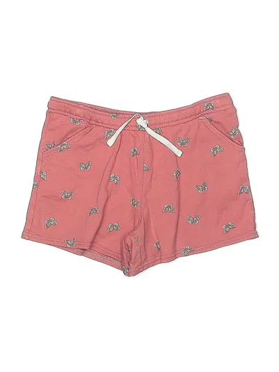 Pre-owned Carter's Kids' Board Shorts In Pink