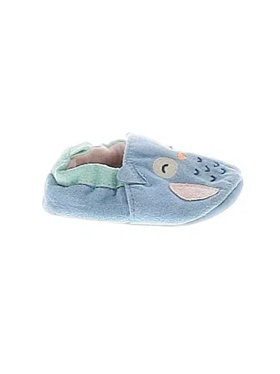 Pre-owned Carter's Babies' Booties In Blue