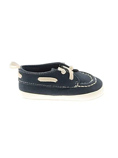 Pre-owned Carter's Babies' Booties In Blue