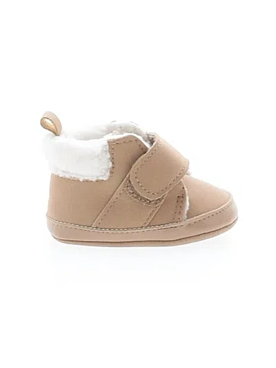 Pre-owned Carter's Babies' Booties In Brown