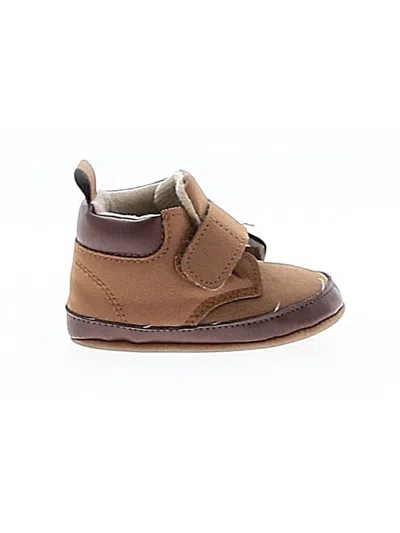 Pre-owned Carter's Babies' Booties In Brown