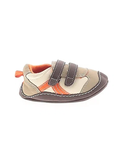 Pre-owned Carter's Kids' Booties In Brown