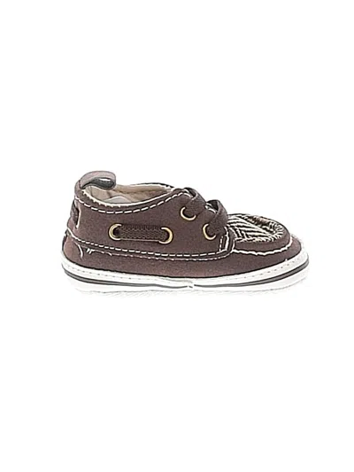 Pre-owned Carter's Babies' Booties In Brown