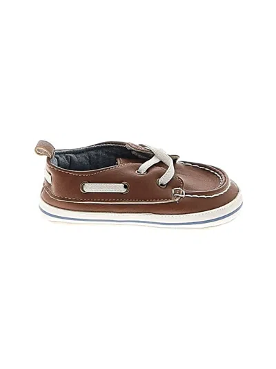 Pre-owned Carter's Babies' Booties In Brown