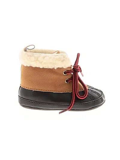 Pre-owned Carter's Babies' Booties In Brown