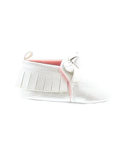 Pre-owned Carter's Babies' Booties In Silver