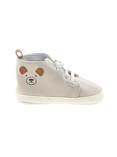 Pre-owned Carter's Babies' Booties In Tan