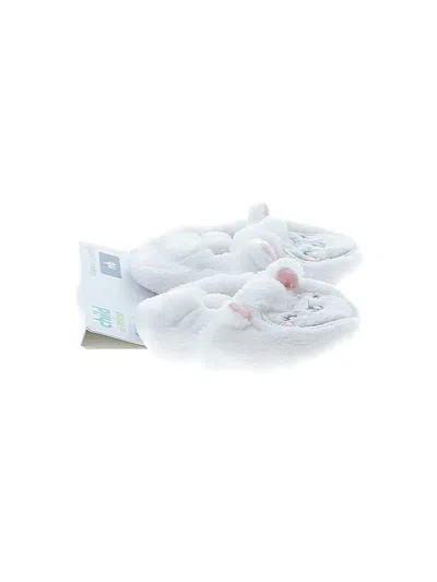 Pre-owned Carter's Babies' Booties In White