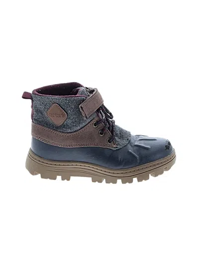 Pre-owned Carter's Kids' Boots In Blue