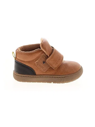 Pre-owned Carter's Kids' Boots In Brown