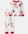 Carter's Boys And Girls 4-12 2-piece Long-sleeve Top And Pajama Set In Multi
