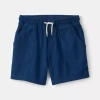 Carter's Boys Mid Rise Pull-on Short In Blue