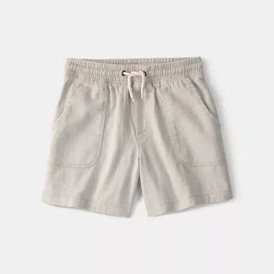 Carter's Kids' Boys Mid Rise Pull-on Short In Brown