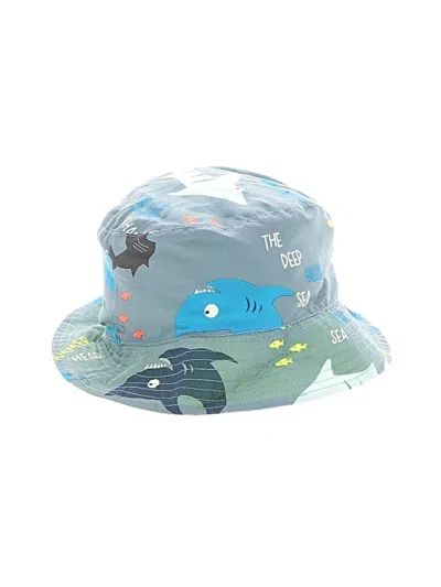 Pre-owned Carter's Kids' Bucket Hat In Gray
