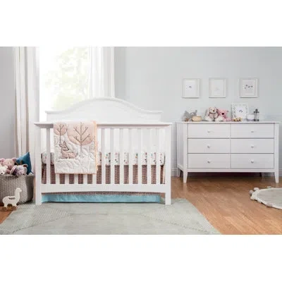Carter's By Davinci Nolan Convertible Standard Nursery Furniture Set In White