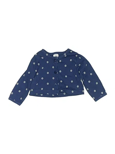 Pre-owned Carter's Babies' Cardigan Sweater In Blue