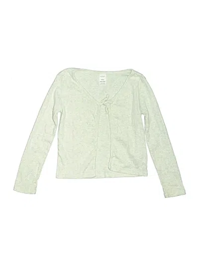 Pre-owned Carter's Kids' Cardigan Sweater In Green